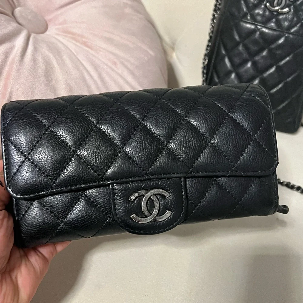 Rare🔥Chanel Caviar Double Bags - Picture 9 of 9